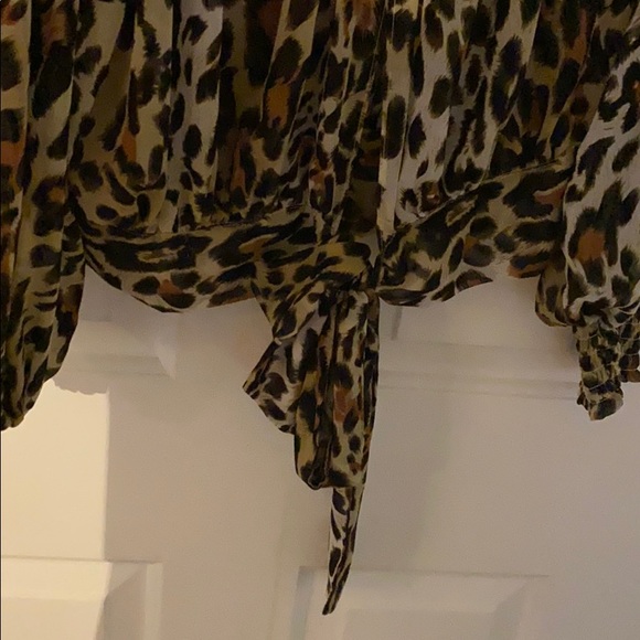 Leopard strapless top - Picture 3 of 3